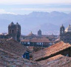 Vista de Cusco y los Andes